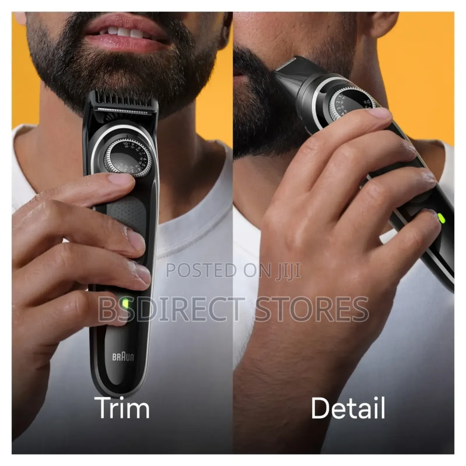 Braun Electric Beard Hair Trimmer, 20 Length Settings