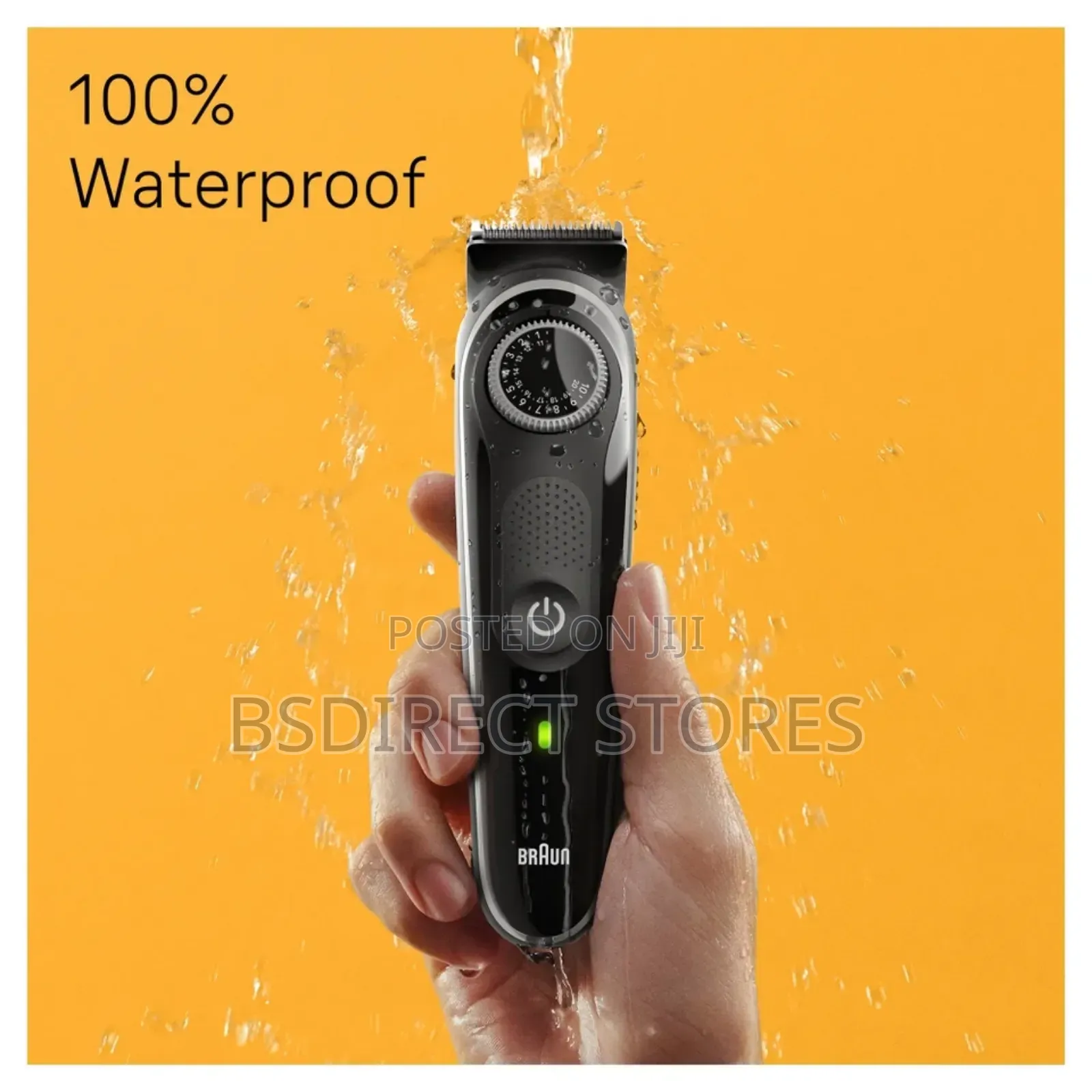 Braun Electric Beard Hair Trimmer, 20 Length Settings
