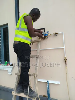 Oxygen Piping Line and Installation of Medical Equipment