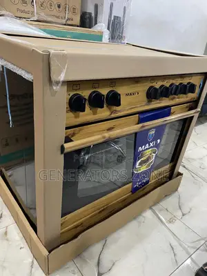 Framework Maxi 60*90 {4+2} Burner Gas Cooker Wood {F9E42G2}