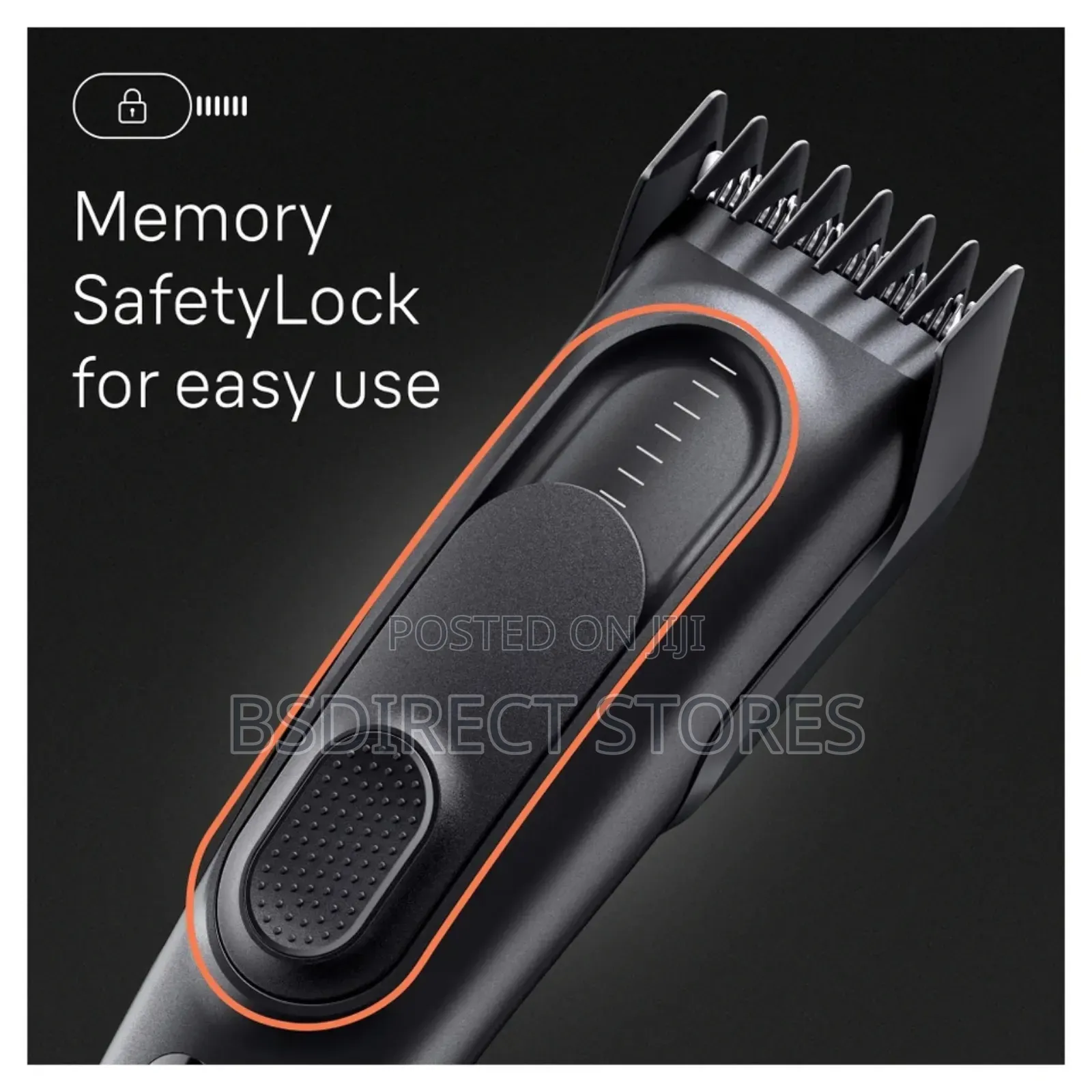 BRAUN Hair Clipper HC5010 With 9 Precise Length Settings