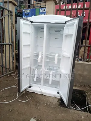 Brand New Hisense Side-by-Side Refrigerator✓514L✓Silver✓