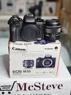 Canon EOS M50 Camera Brand New Open Box