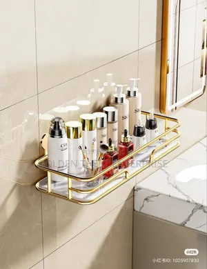 Wall Mounted Marble Bathroom Storage