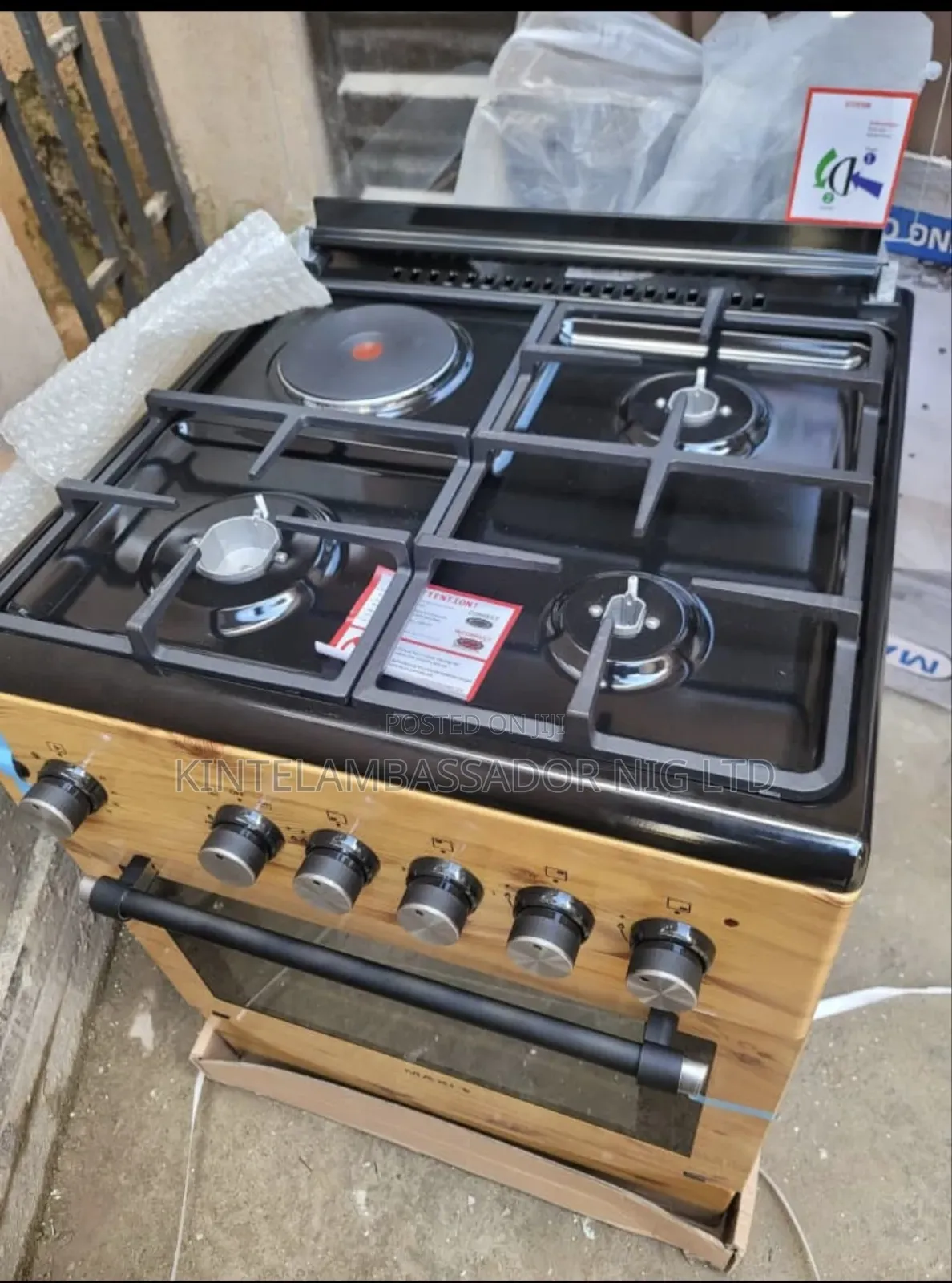Maxi Cooker - 3 Gas ÷ 1 Electric