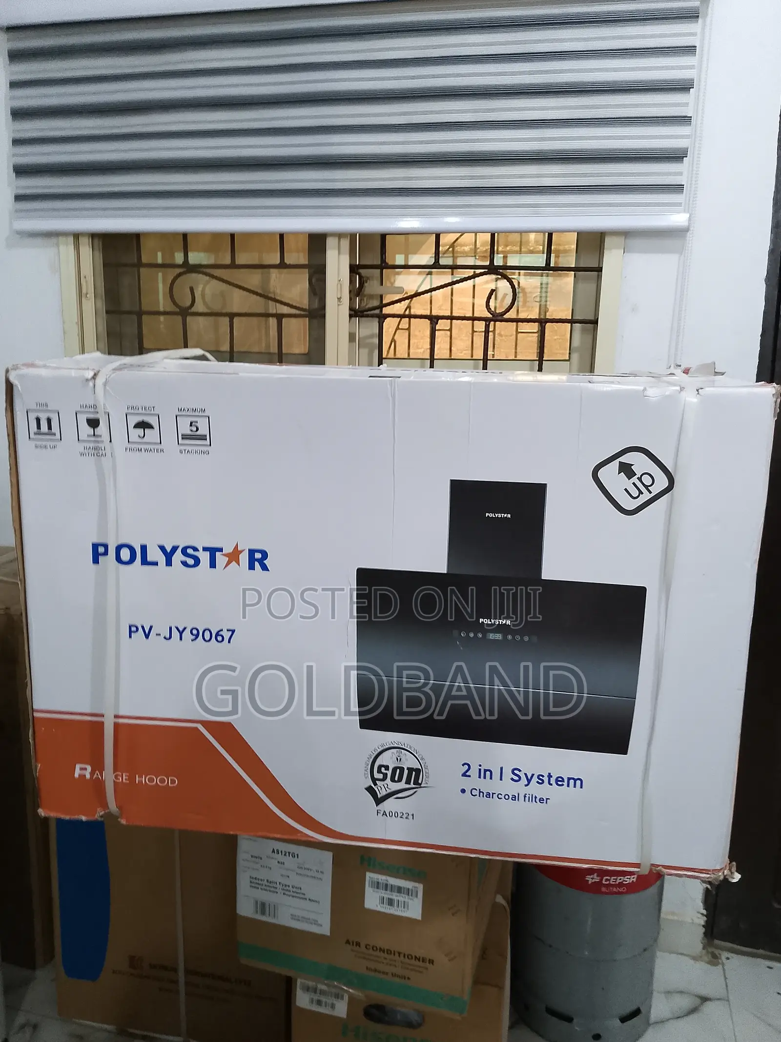 Polystar 90cm Clear View Range Hood "Pv-Jy9067"