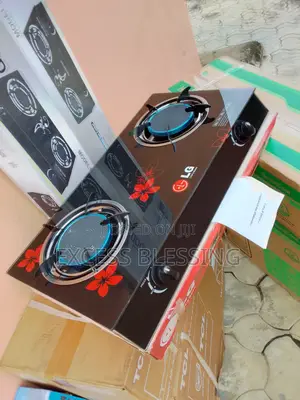 Lg-166 Double Burner Lg Table Top Cooking Gas Pleasant