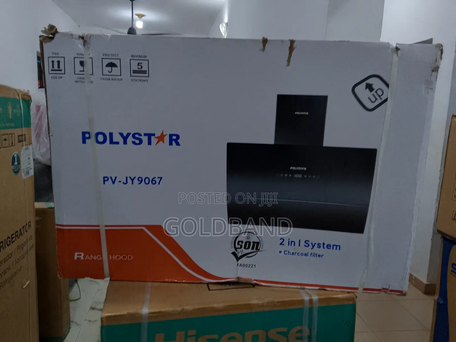 Polystar 90cm Kitchen Guard Range Hood "Pv-Jy9067"