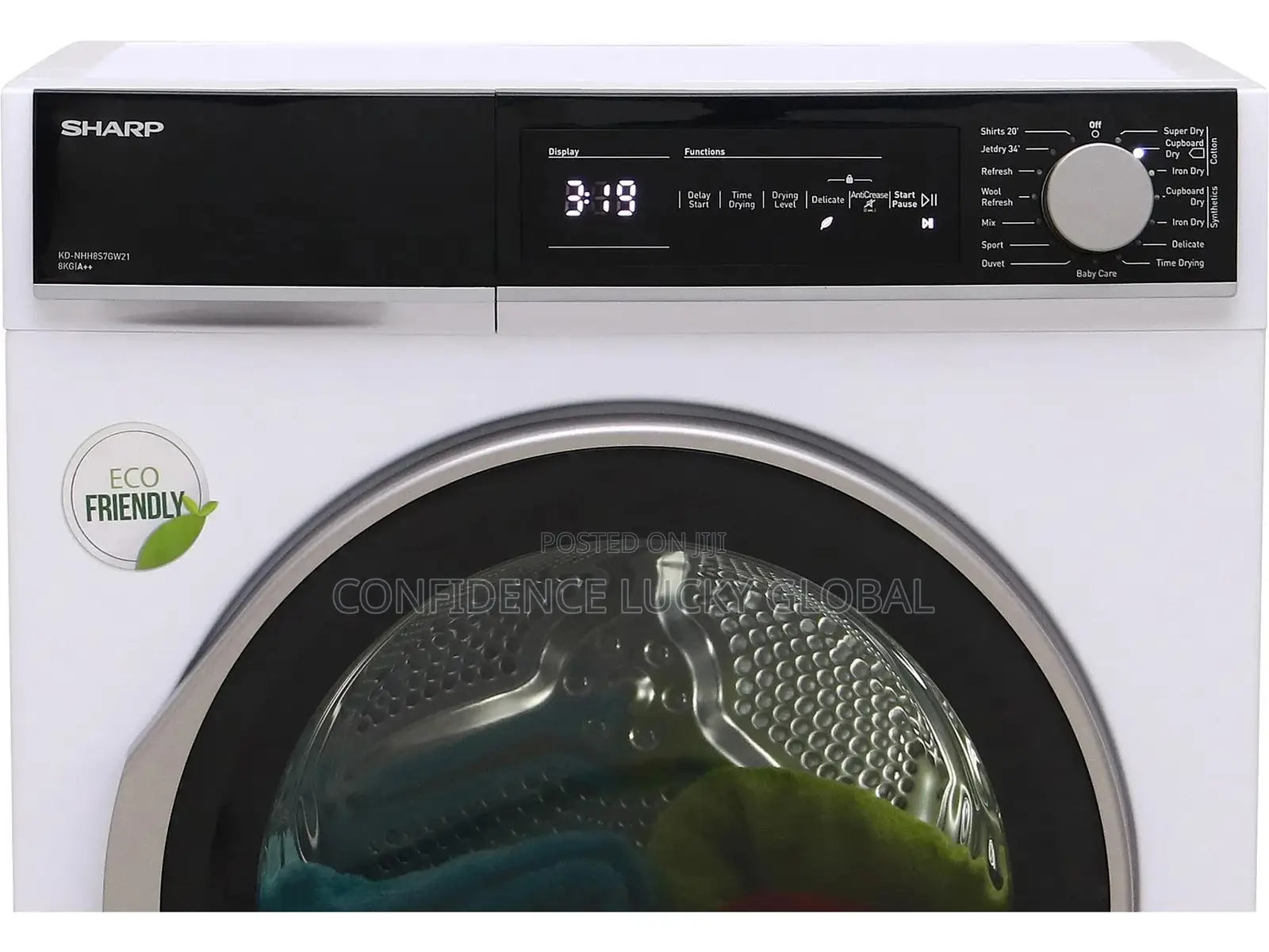 Sharp Tumble Dryer 9kg a ++