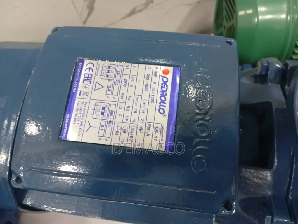 Pedrollo Surface Pump Machine 5.5hp