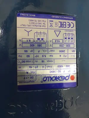 Pedrollo Surface Pump Machine 5.5hp