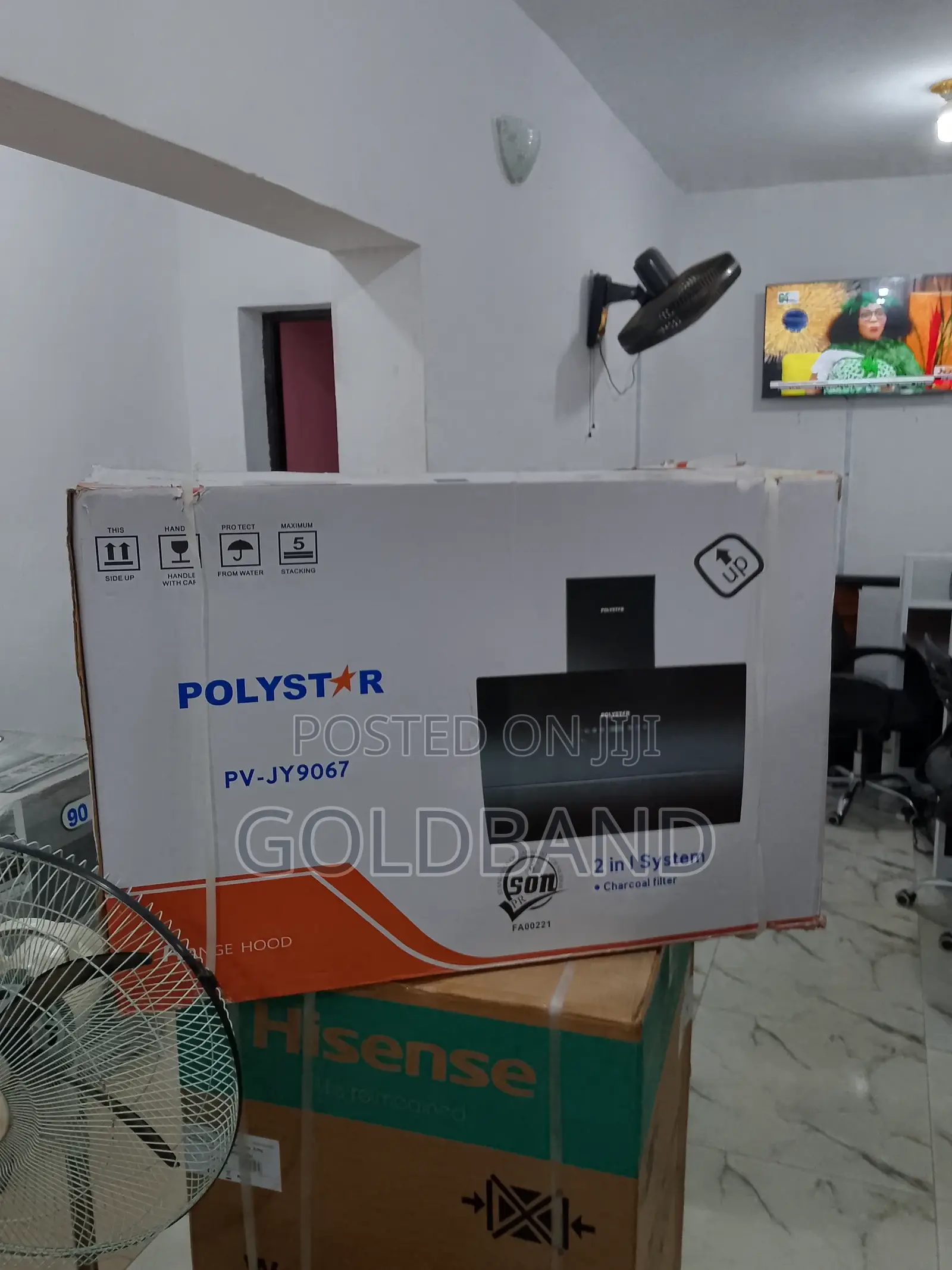 Polystar 90cm Range Hood "Pv-Jy9067" (Touch Control Vent)