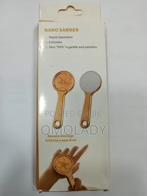 Nano Sander for Rapid Depilation, Exfoliate and Skin "SPA'