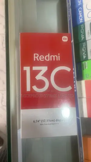 New Xiaomi Redmi 13C 256 GB Black
