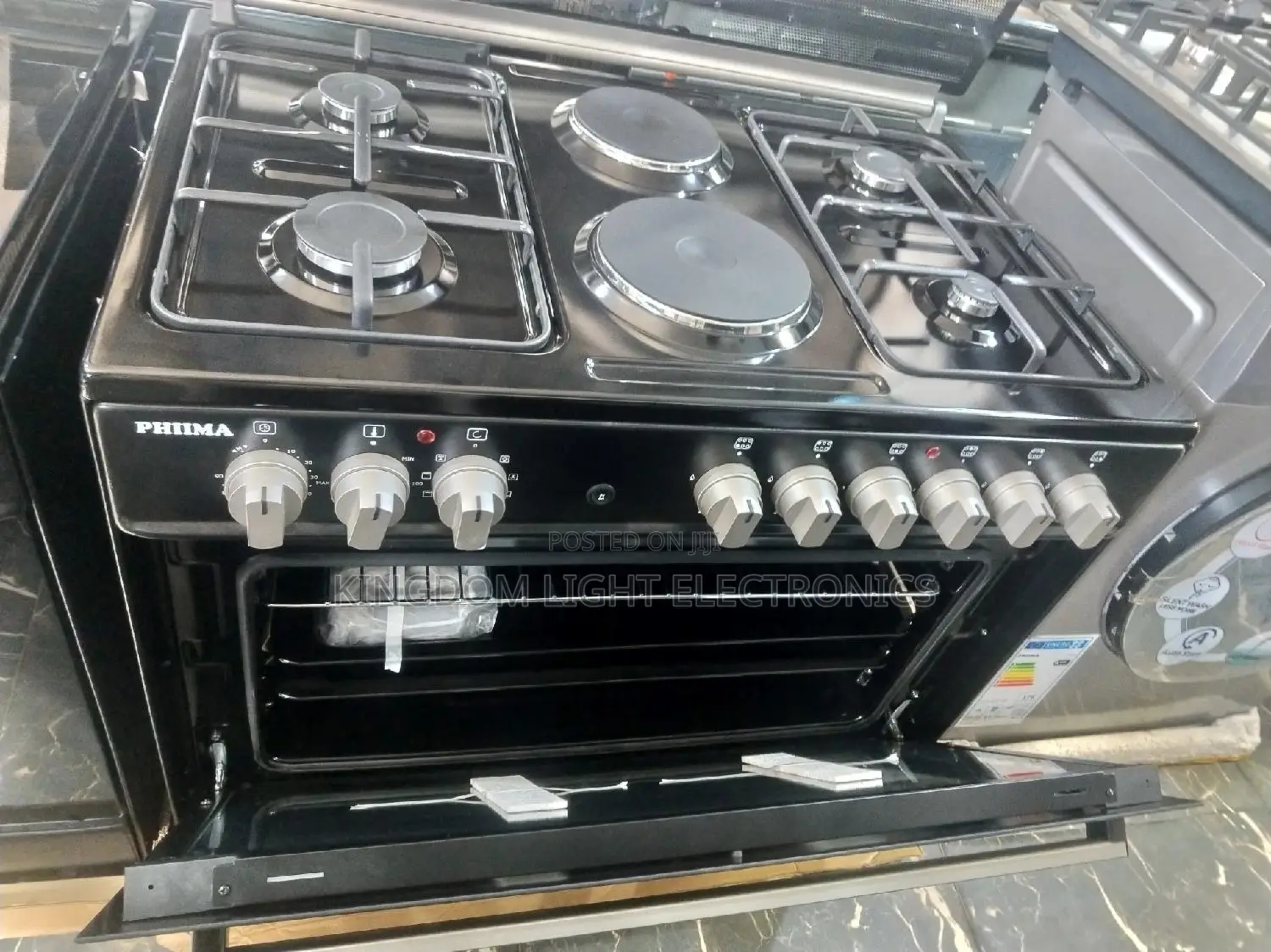 Phima Inbuilt 4 Gas 2 Electric Standing Cooker 100% Coper