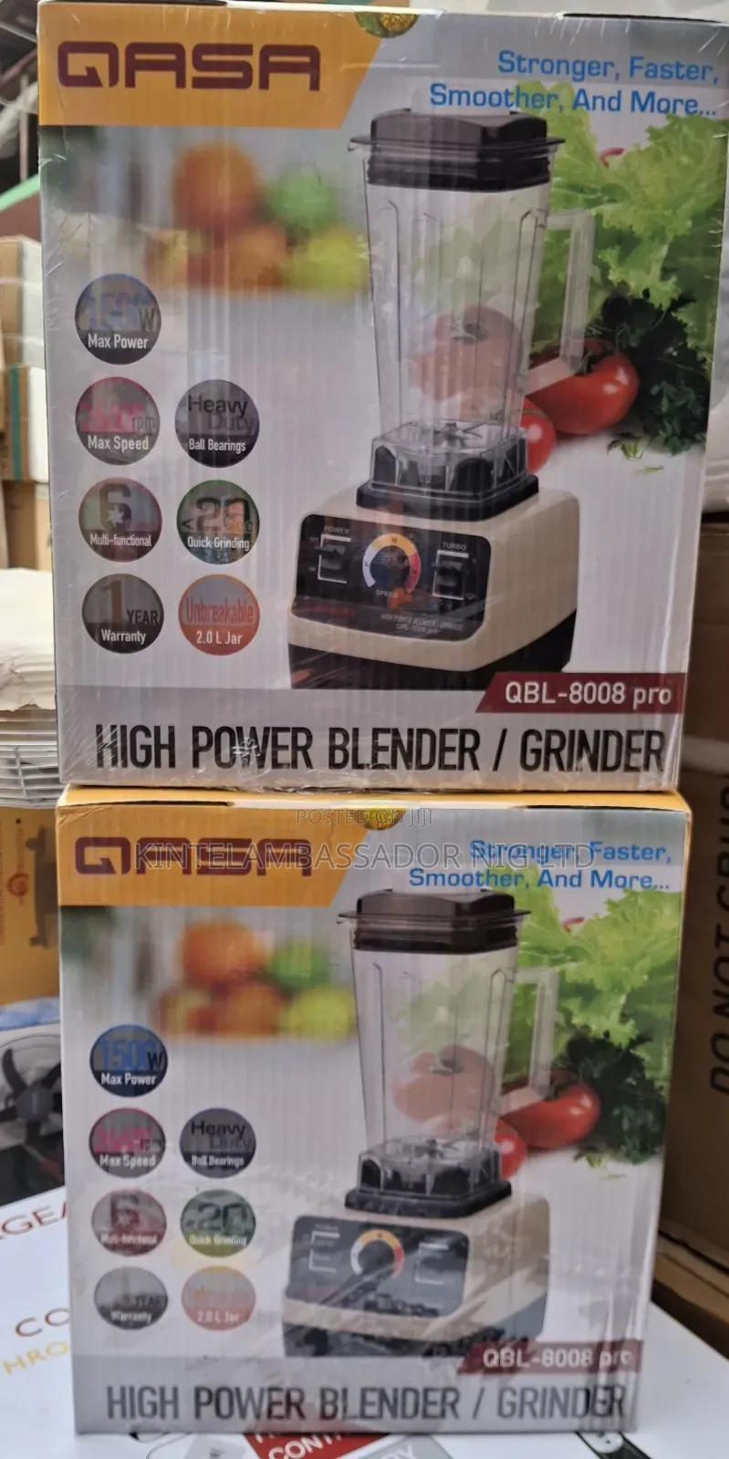 Qasa High Power Blender/Grinder