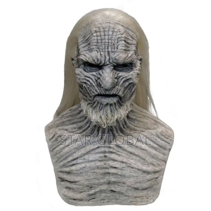 Headgear Long Haired Night King Halloween Horror Mask