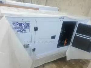 Perkins Soundproof -Low Emission Output Generator - 30KVA