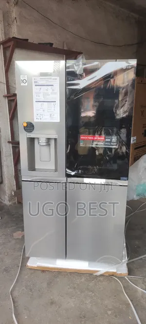 LG Knock Knock Fridge Side By Side With Ice Cube