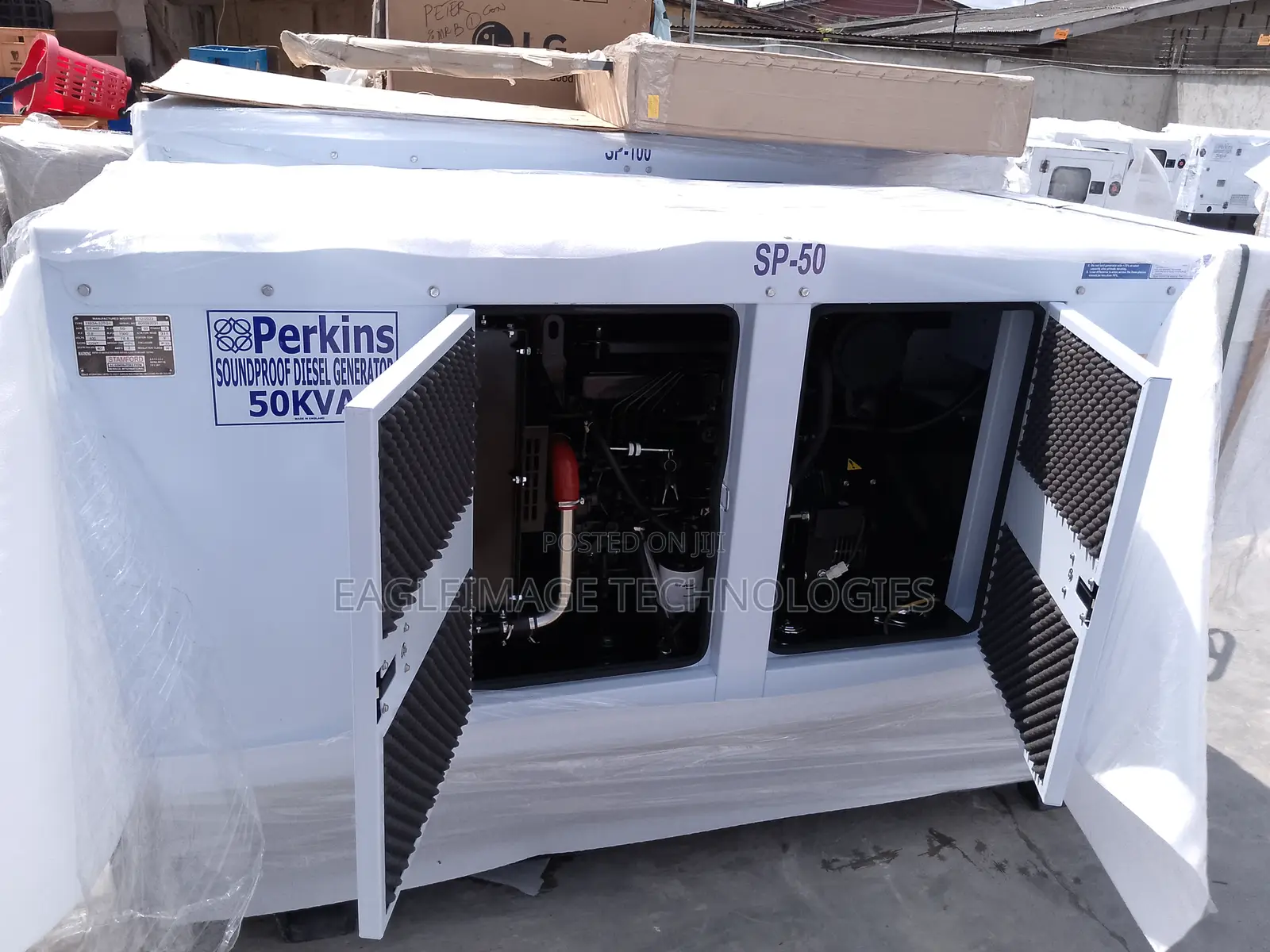 Eco-Friendly Perkins 50kva DIESEL Soundproof Generator