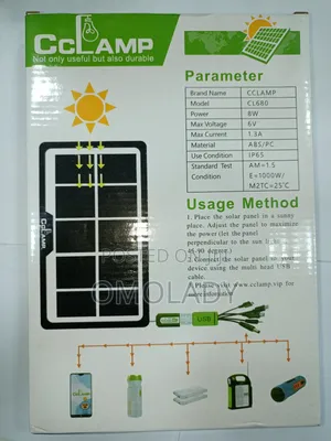 Portable Solar Phone Charger With Stable Chips