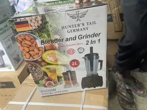 Hunter’S Tail Original 6000watts 3litres Double Cup Blender