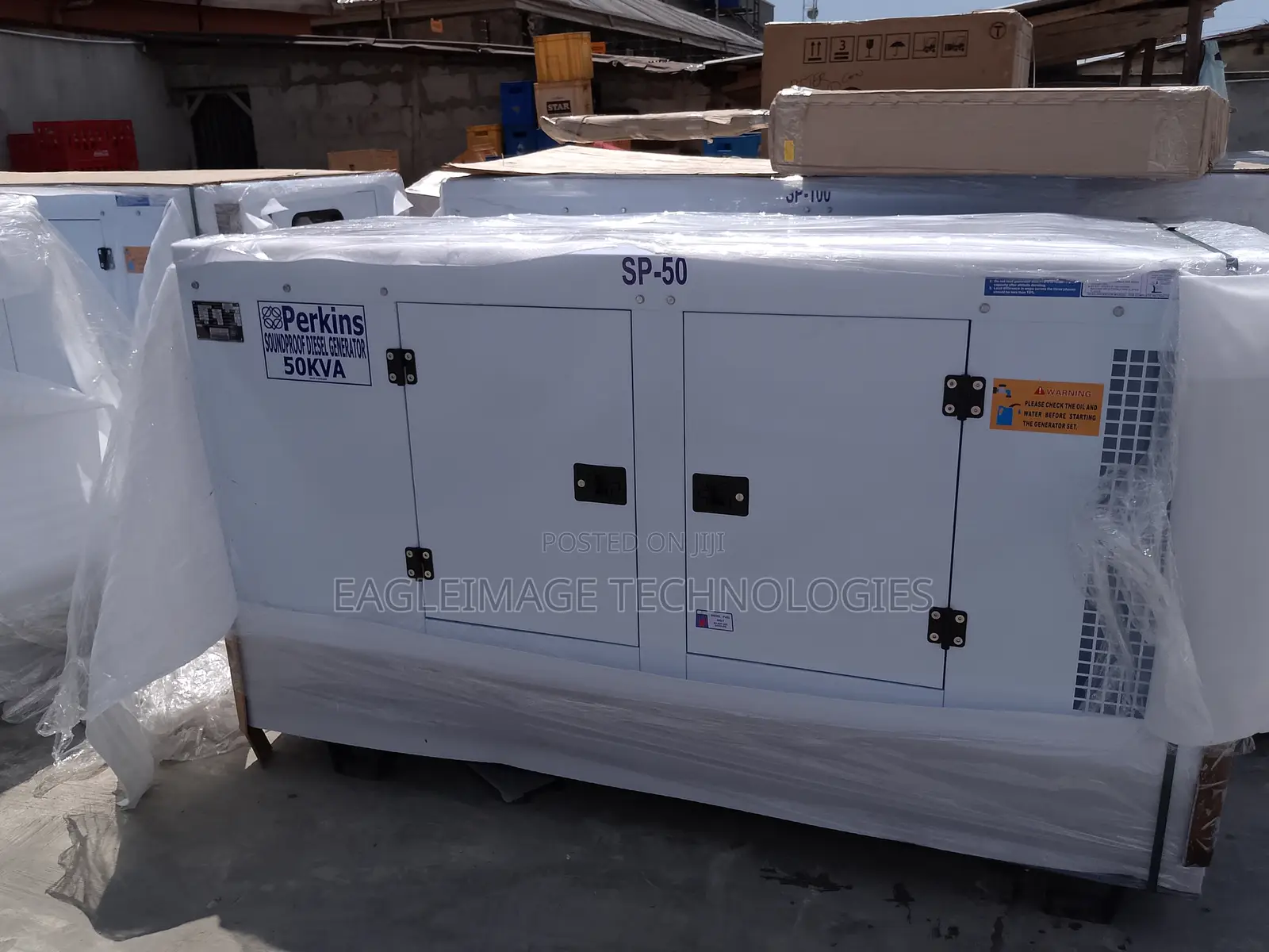 Absolute Powerful Perkins 50kva DIESEL Soundproof Generator