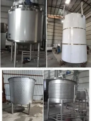 Stainless Steel Liquid Mixing Tank Fabrication