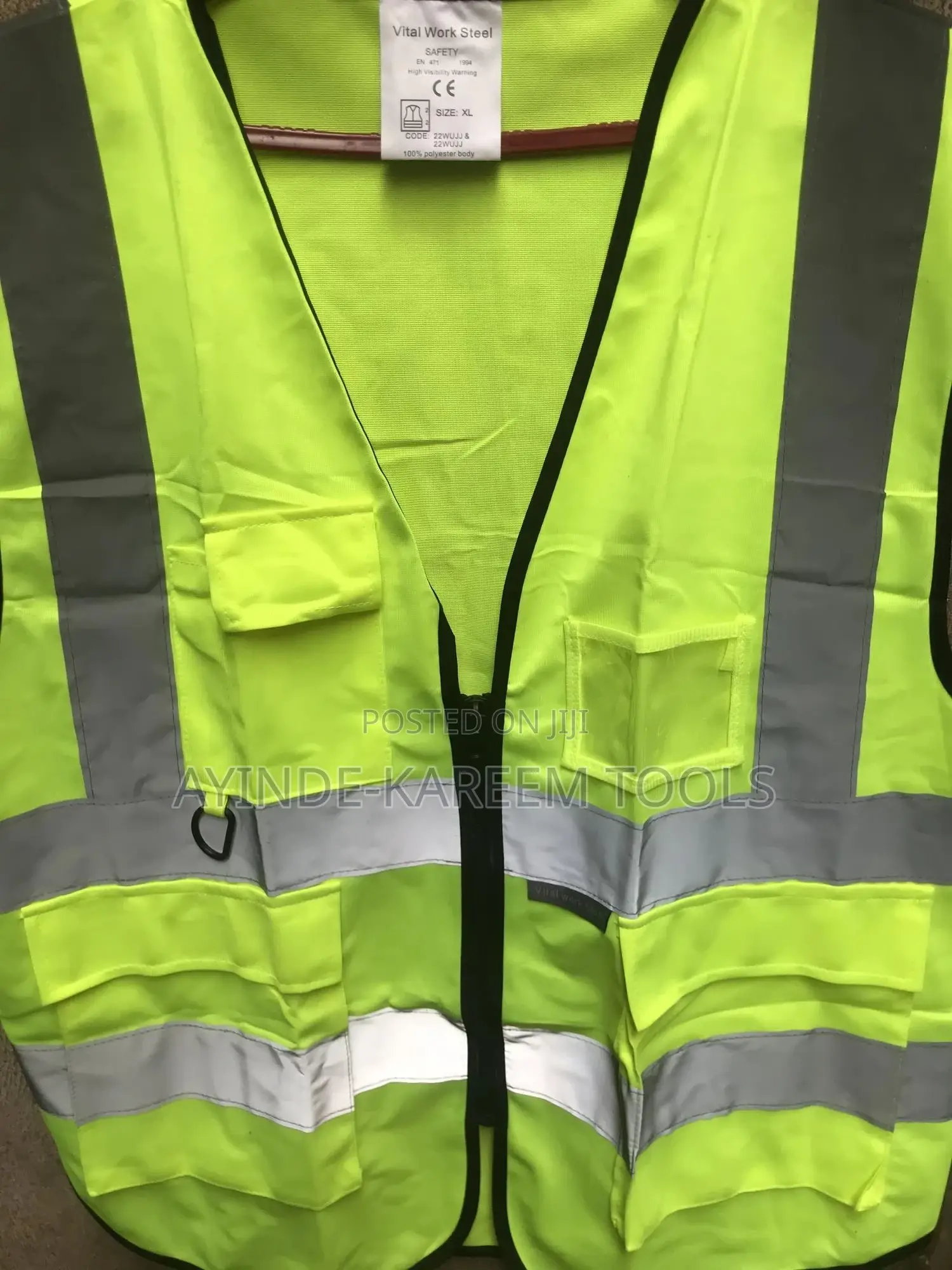 Reflective Jackets With Pockets