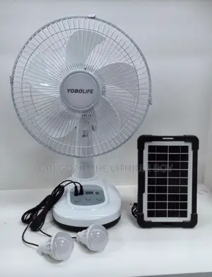 Duravolt 12. 3 In 1 Rechargeable Tall Table/Wall Fan