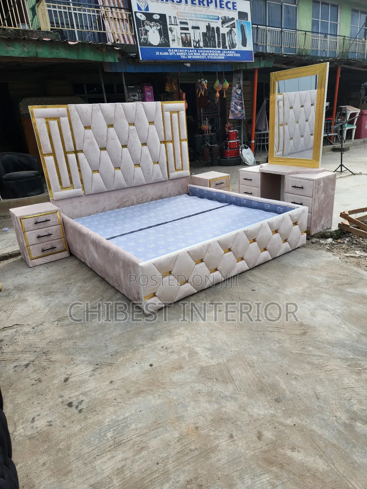 Brand New 6by6 Bed Stand.