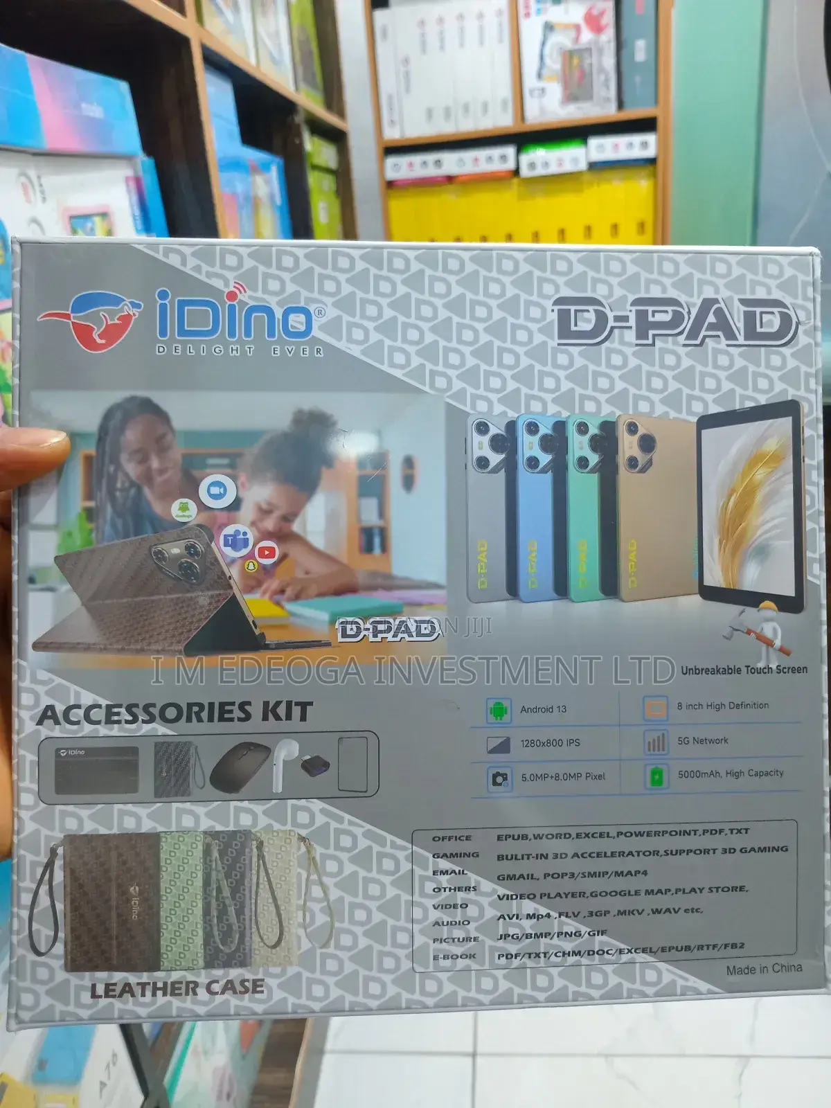 New Idino Note Pad 8 256 GB Blue