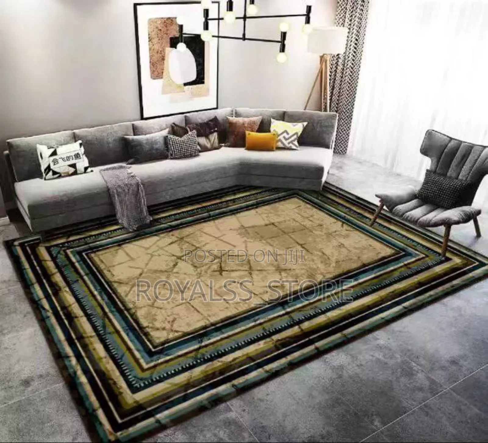 3D Centre Rug