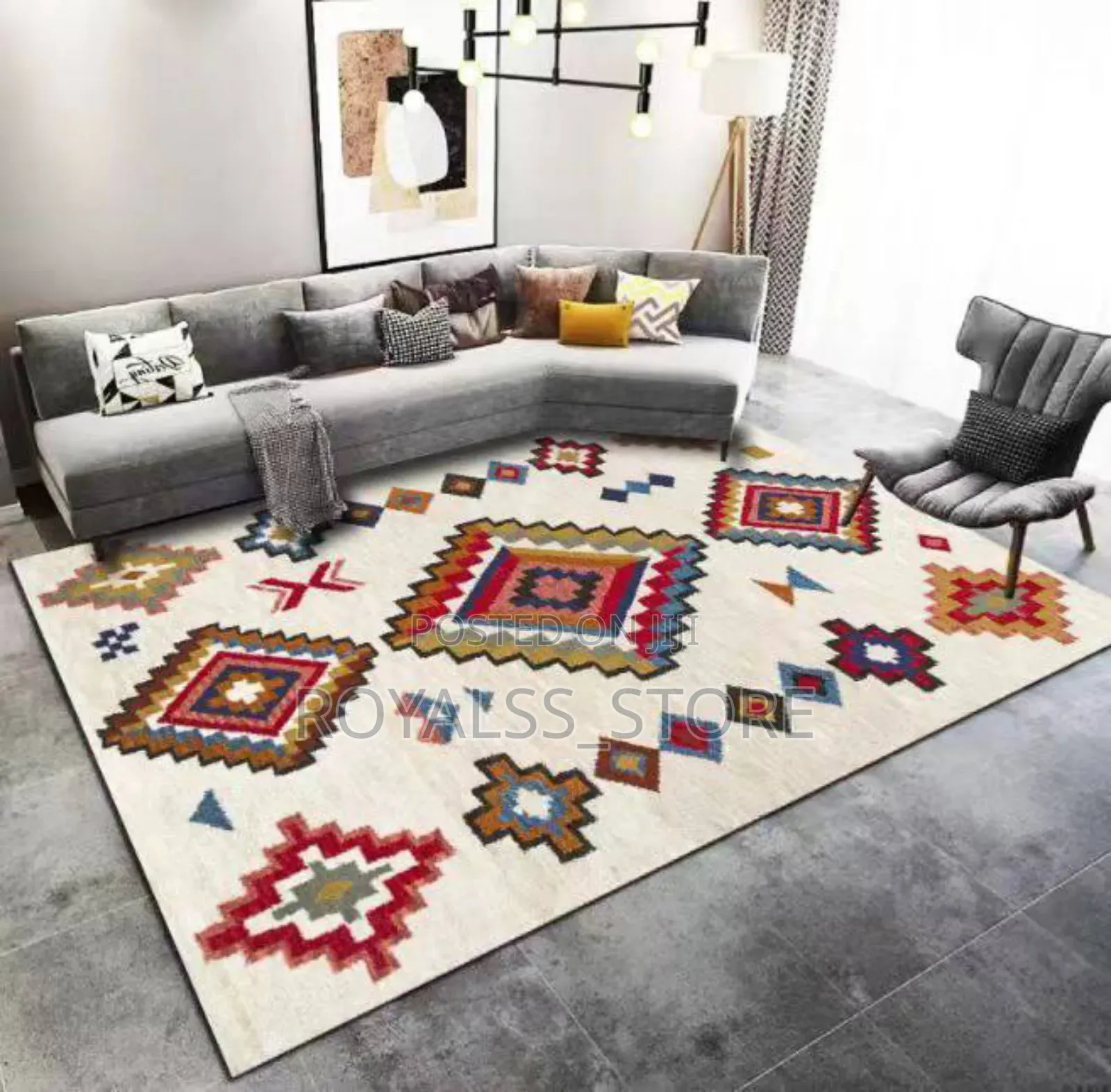 3D Centre Rug