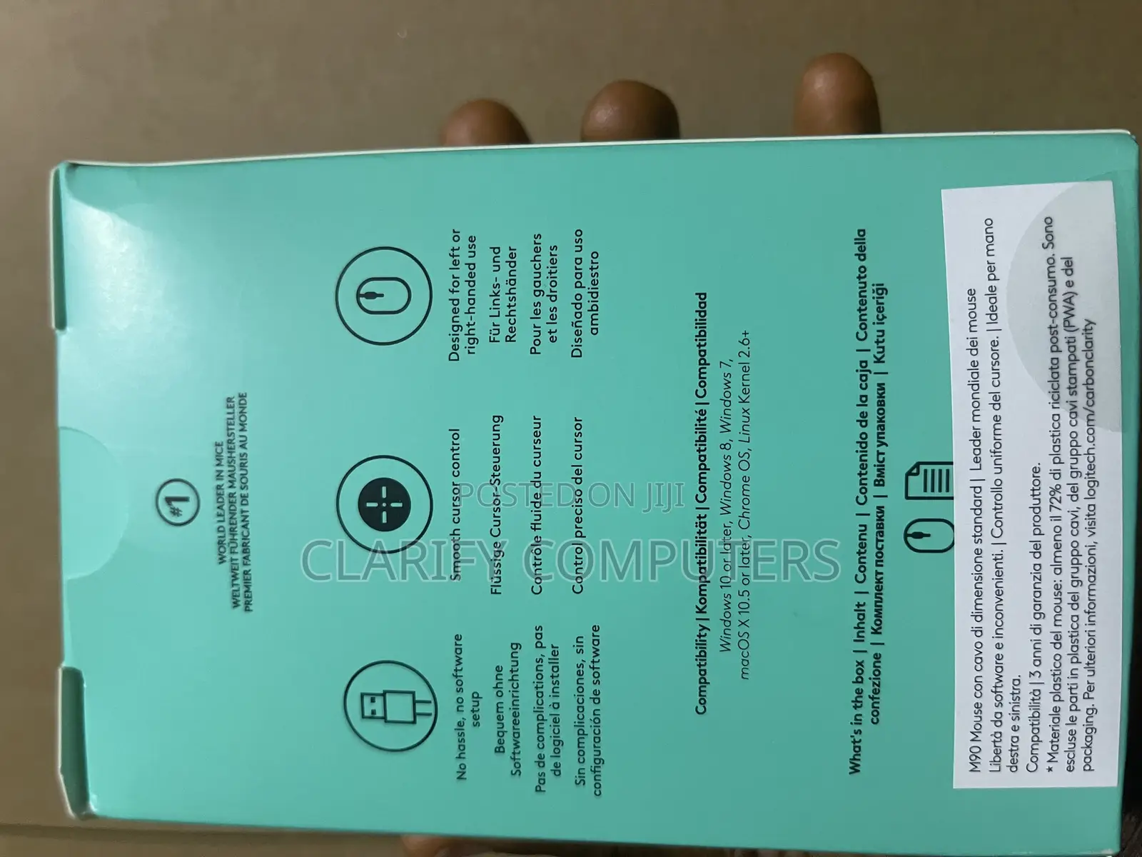LOGITECH M90 Wired Mouse
