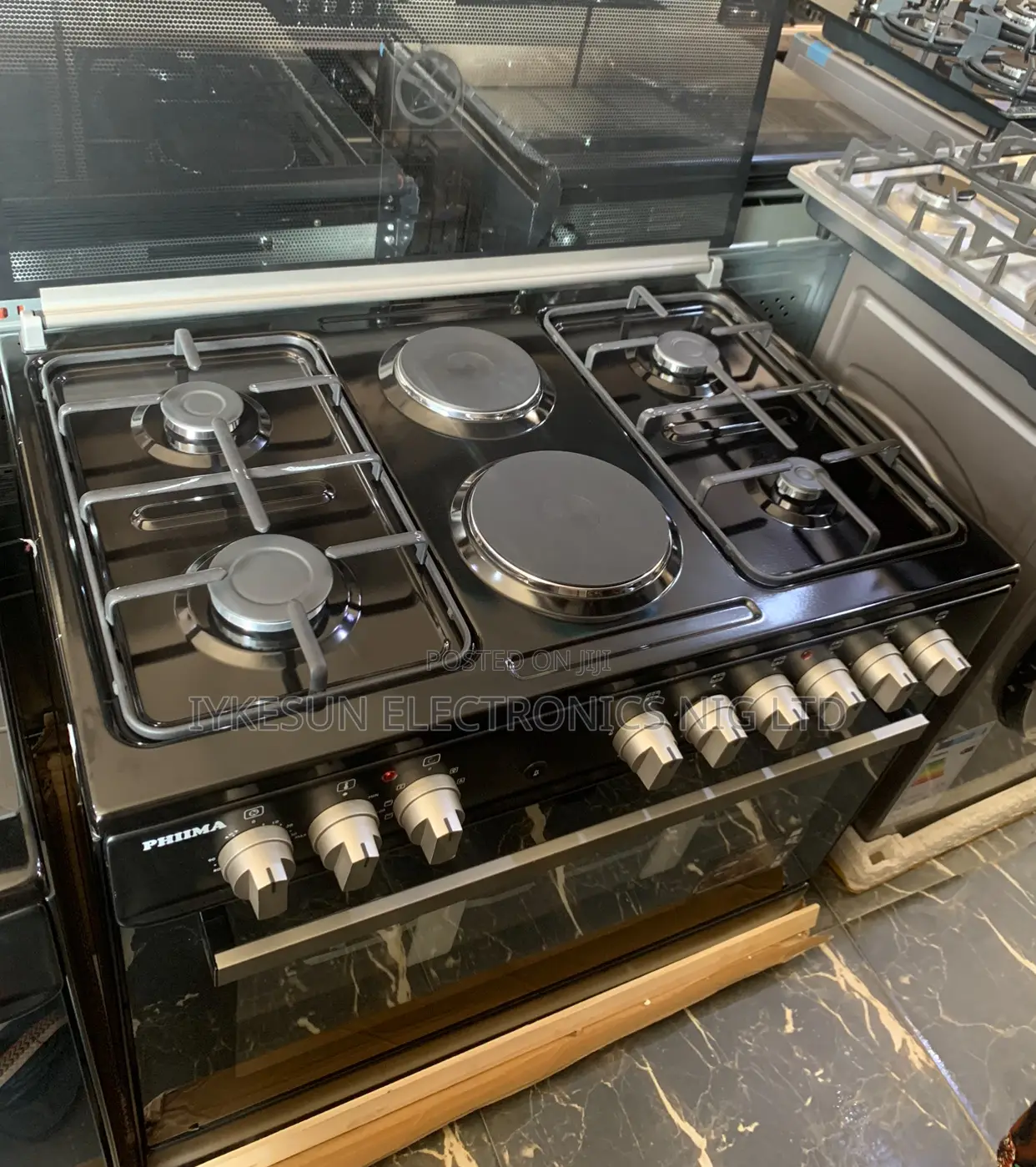 Original Quality PHIIMA Turkey Standing Gas Ele Cooker