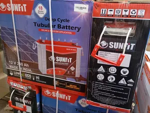Sunfit 240ah 12v Tubular Battery