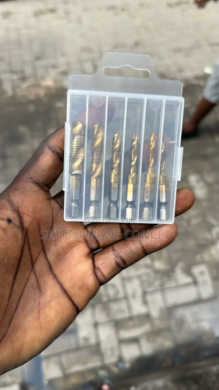 Combination Tap and Drill Bit Set