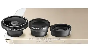 Aduro 3-Piece Camera Lens Kit for Apple iPhones