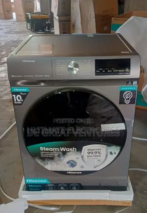 Brand New Hisense 10kg Front Loader Automatic Wash Machine