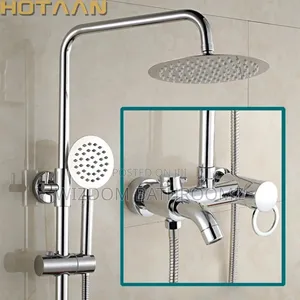 Standing Shower Chrome