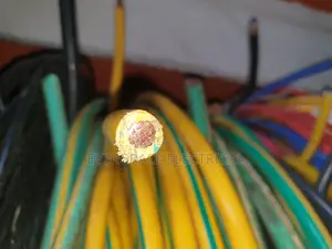50mm Earth Cable Green and Yellow.,