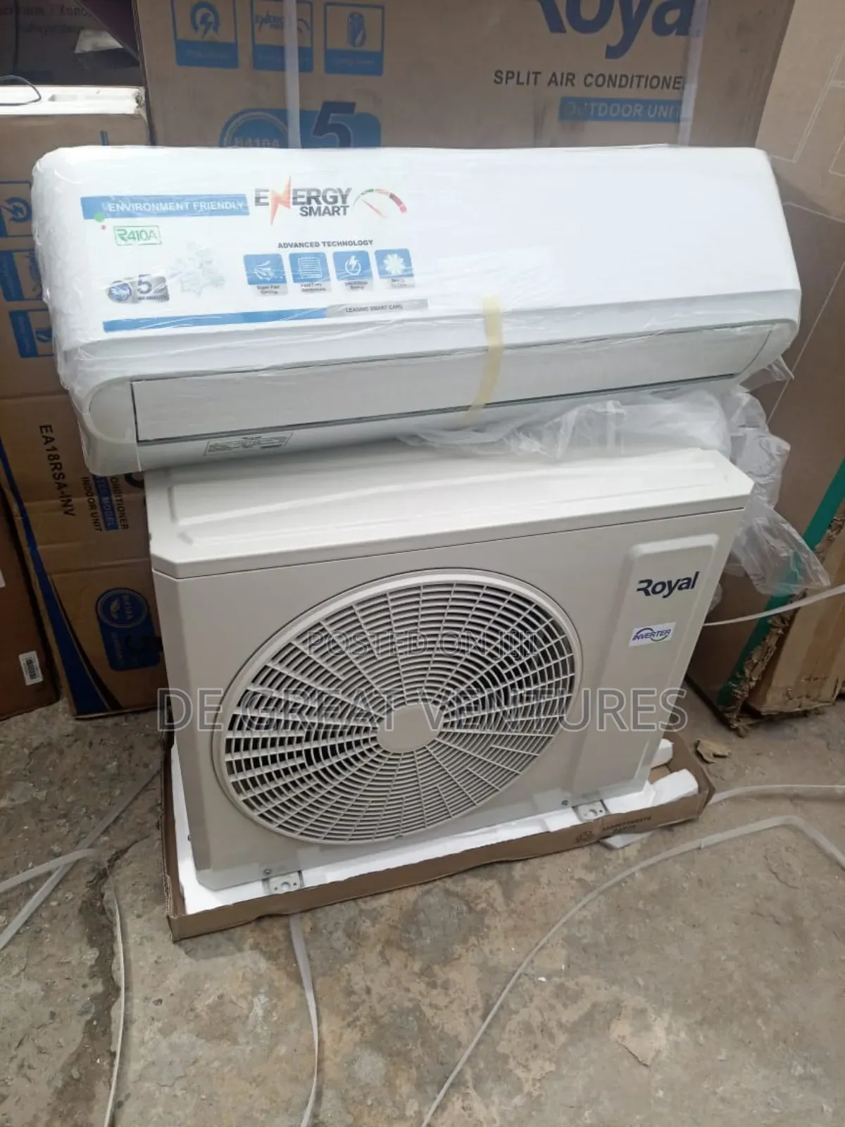 Brand New Royal 2hp Inverter Split Unit Air Conditioner