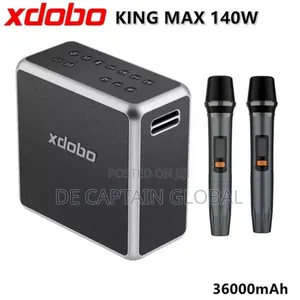 Xdobo King Max Portable Bluetooth Wifi Karaoke Speaker 140W