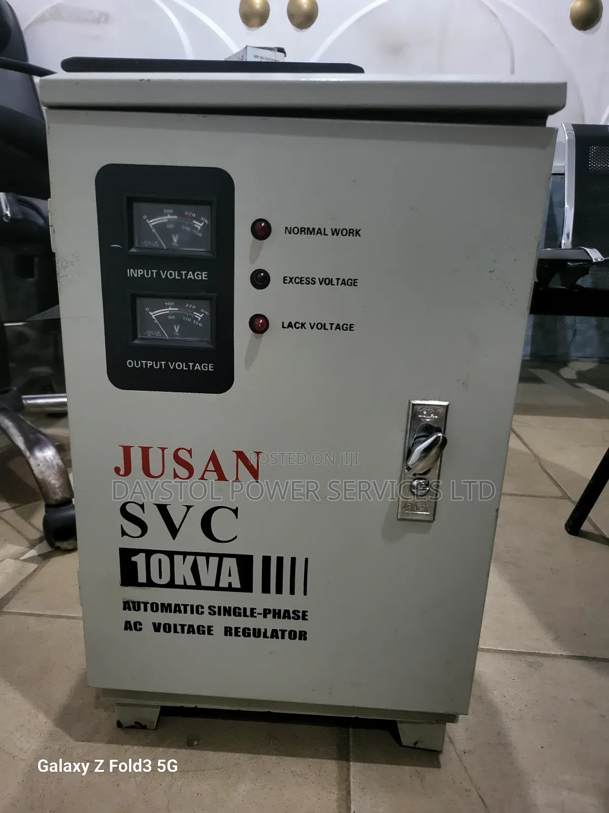 10kva Jusan Servo Central Stabilizer