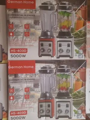 German Home 5litres Wall Breaker Commercial Blender 5000W