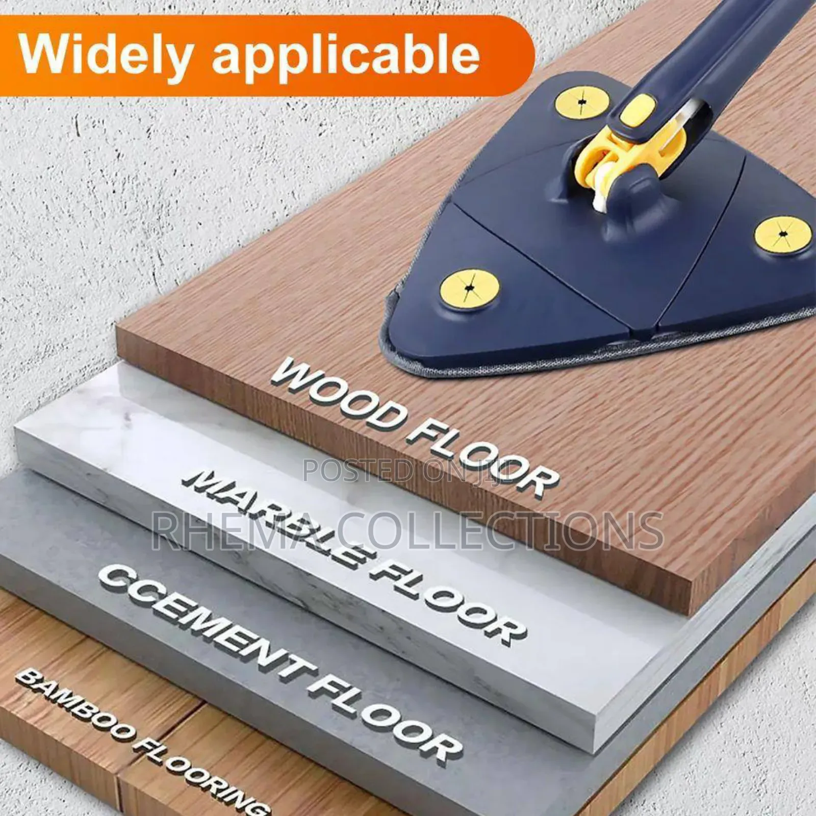 Telescopic Triangle 360° Rotational Automatic Mop