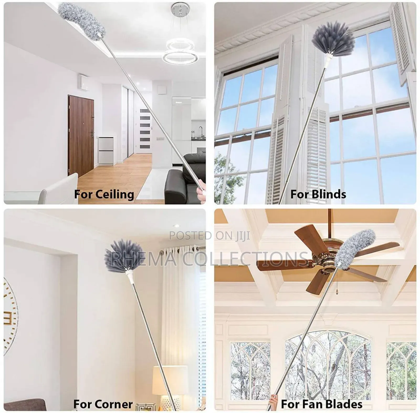 Telecsopic Extendable Dusting Brush