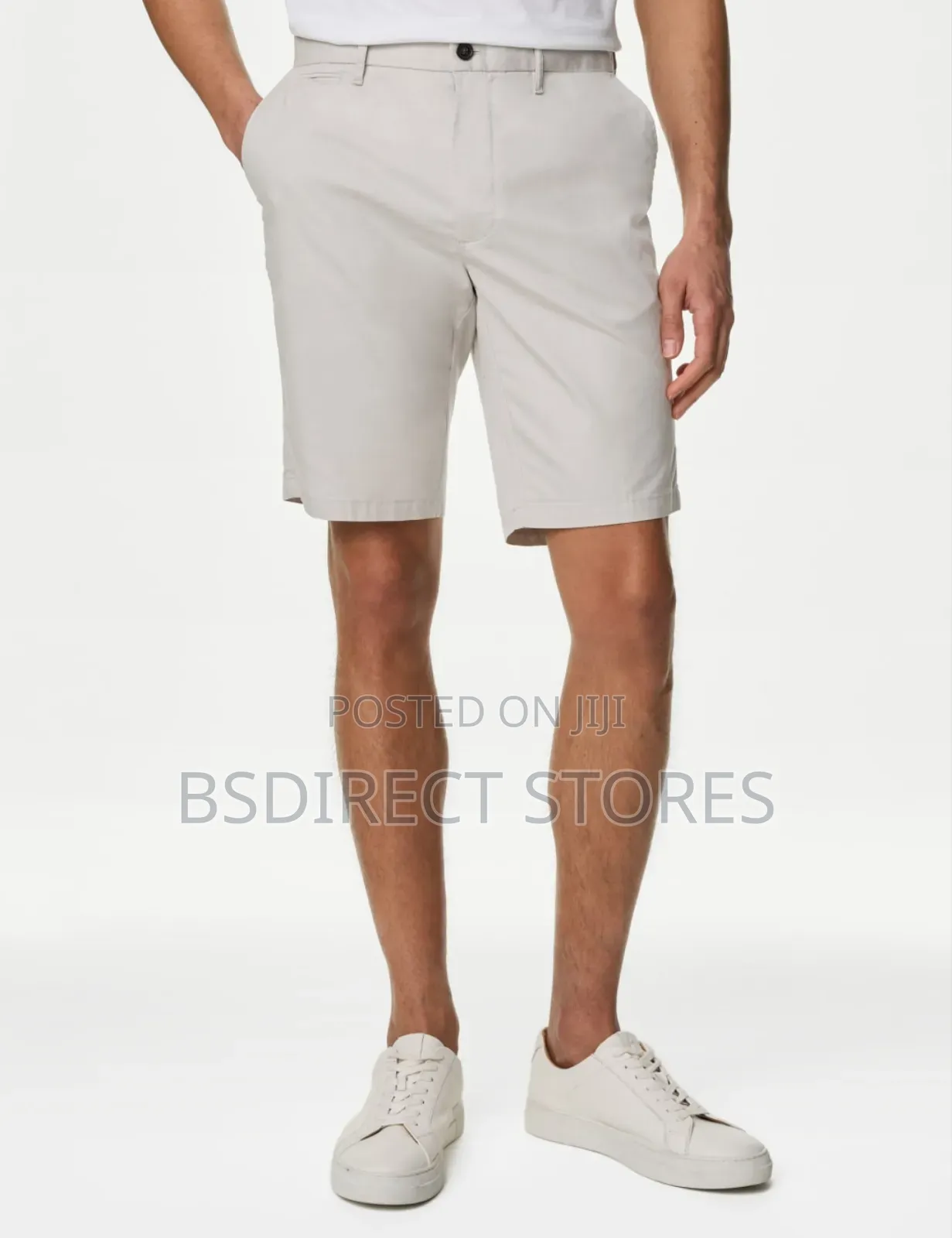 Marks and Spencer Natural Super Lightweight Stretch Chino