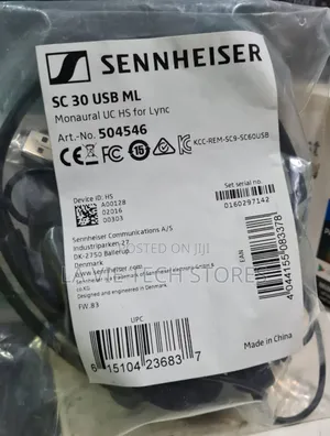 Sennheiser Usb Professional Mono Microphone Headset